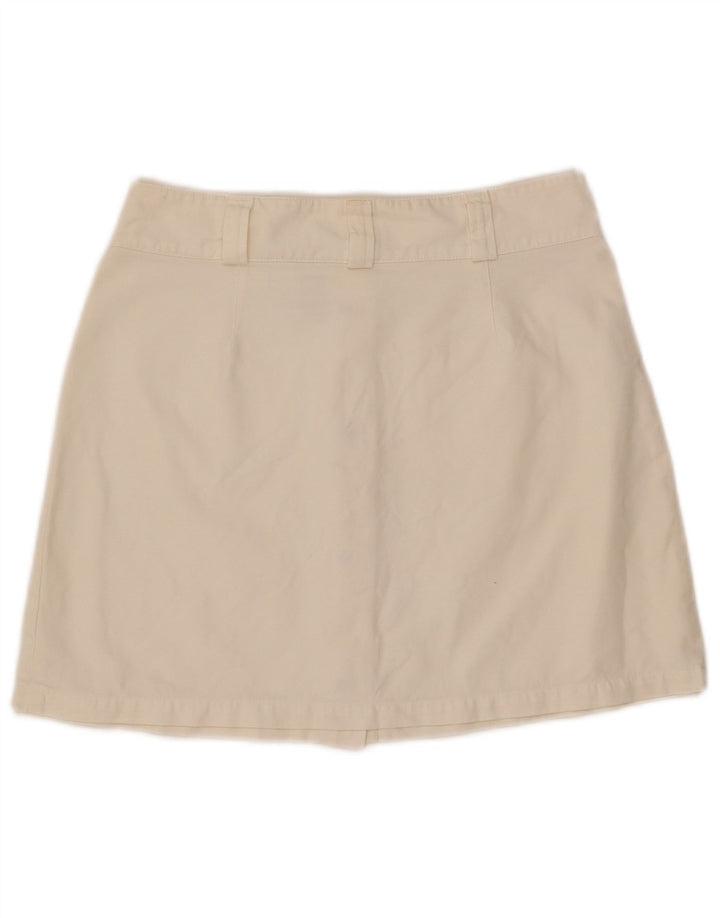 CALVIN KLEIN Minigonna da donna W30 cotone bianco sporco medio