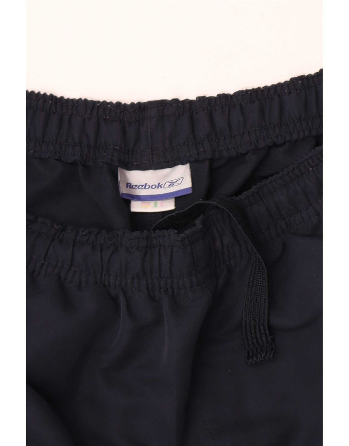 Pantaloncini sportivi Reebok da uomo Graphic Bermuda Small blu navy color block