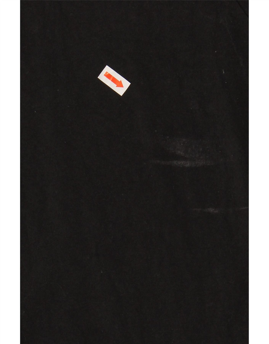 Maglia ADIDAS da donna a maniche lunghe UK 16/18 grande cotone nero