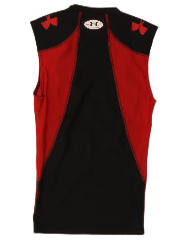 Canottiera Under Armour da donna Heat Gear UK 12 Medium Black Colourblock