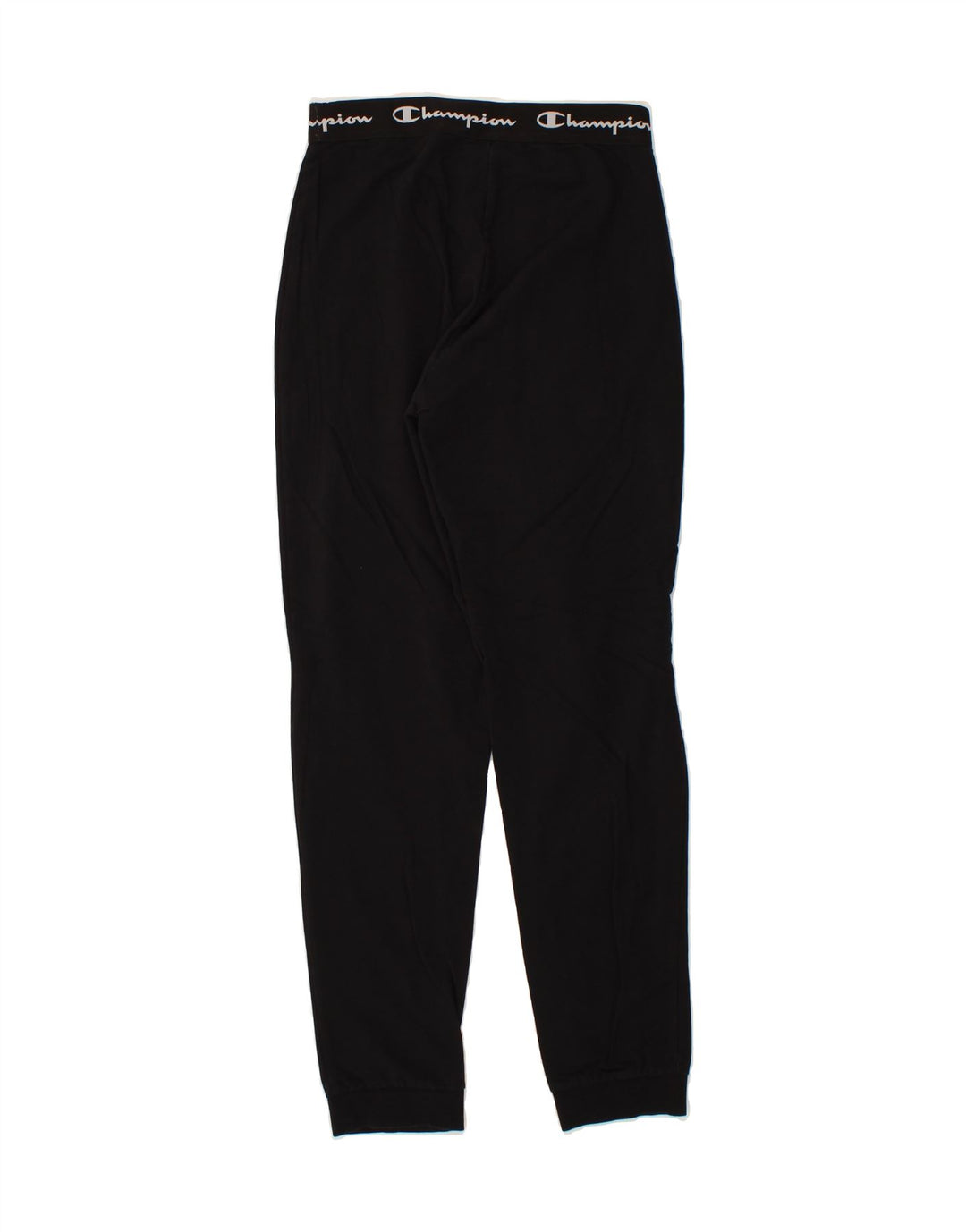 CHAMPION Womens Graphic Tracksuit Trousers Joggers UK 12 Medium  Black Vintage Champion and Second-Hand Champion from Messina Hembry 