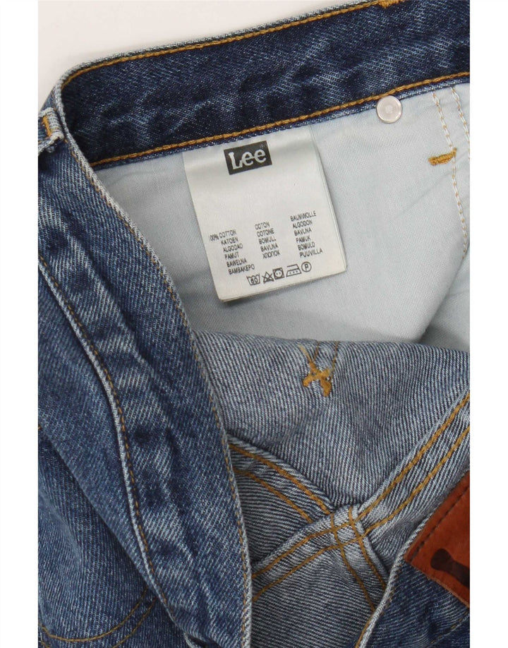 Jeans dritti da uomo Lee Brooklyn W34 L32 cotone blu