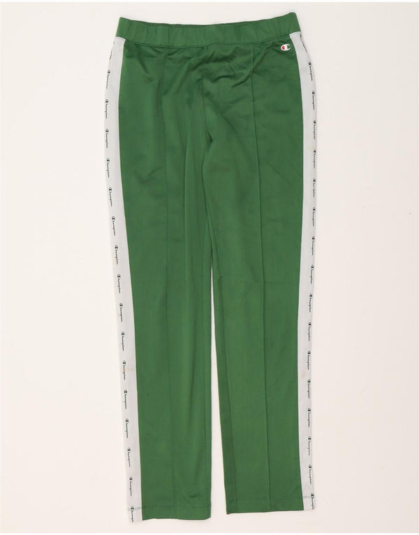 Pantaloni da tuta con grafica da donna CHAMPION UK 14 Colore verde medio