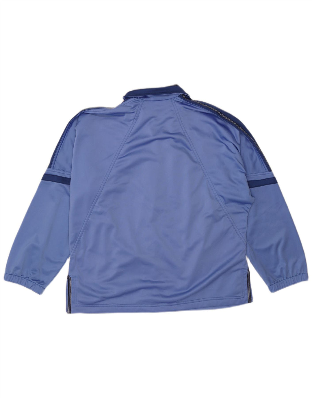 Giacca da tuta oversize da donna Diadora UK 12 Colorblock blu medio