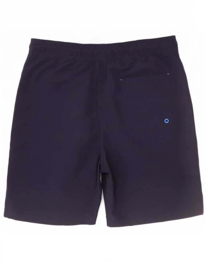 Pantaloncini da bagno grafici da uomo Mckenzie medio in poliestere blu navy