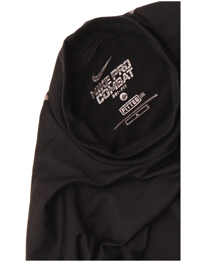 Maglia Nike Dri Fit da uomo a manica lunga grande nera
