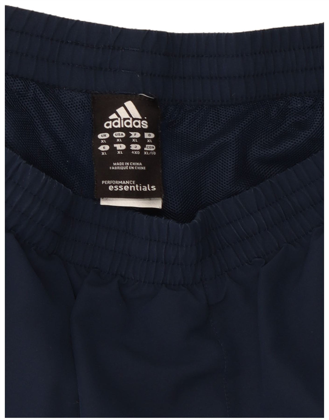 Pantaloncini sportivi ADIDAS Climalite da uomo XL Blu navy