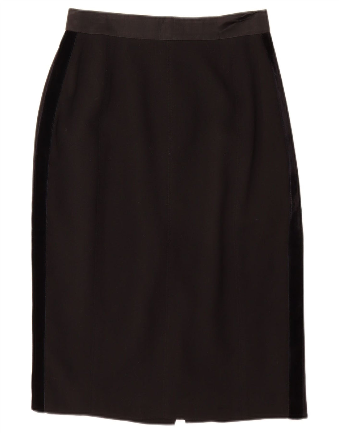 Gonna a tubino da donna Laurel EU 36 piccola W26 lana vergine nera