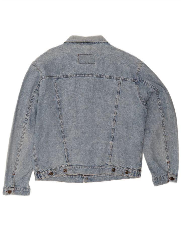 Giacca in denim da uomo Carrera UK 42 XL Blu