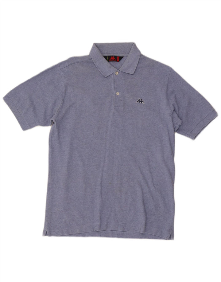 Polo Kappa Uomo Small Blu Cotone