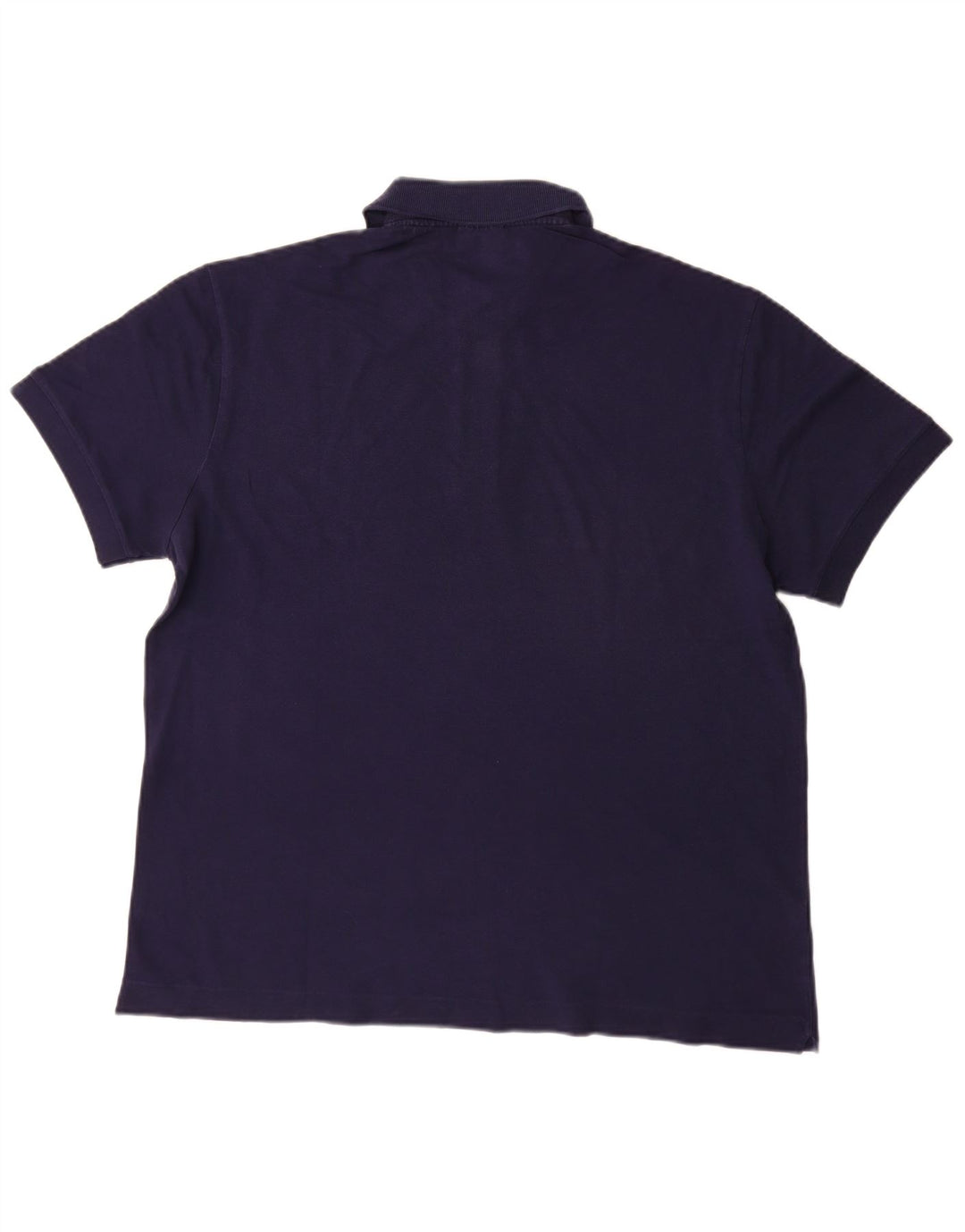 Polo da uomo Lacoste taglia 6 XL in cotone blu navy