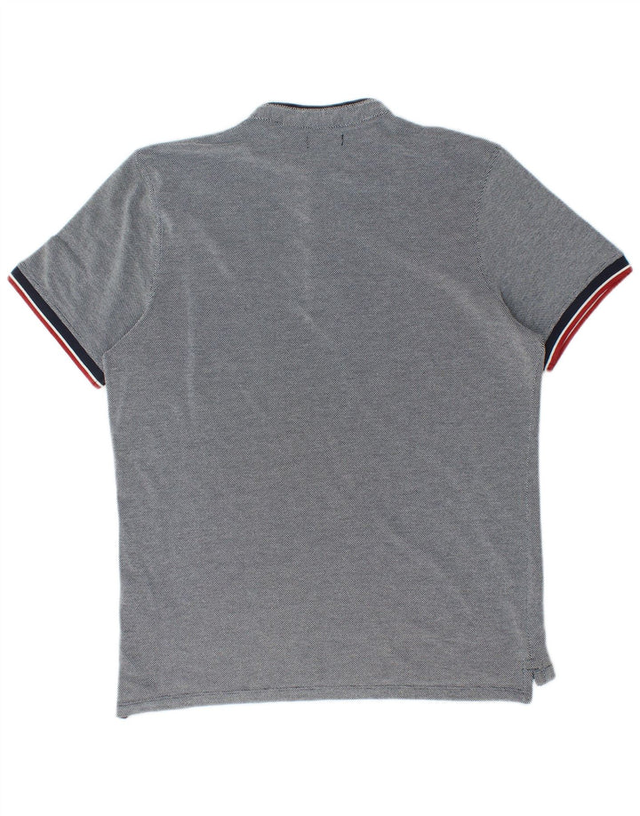 Polo da uomo Jack & Jones grande in cotone blu navy