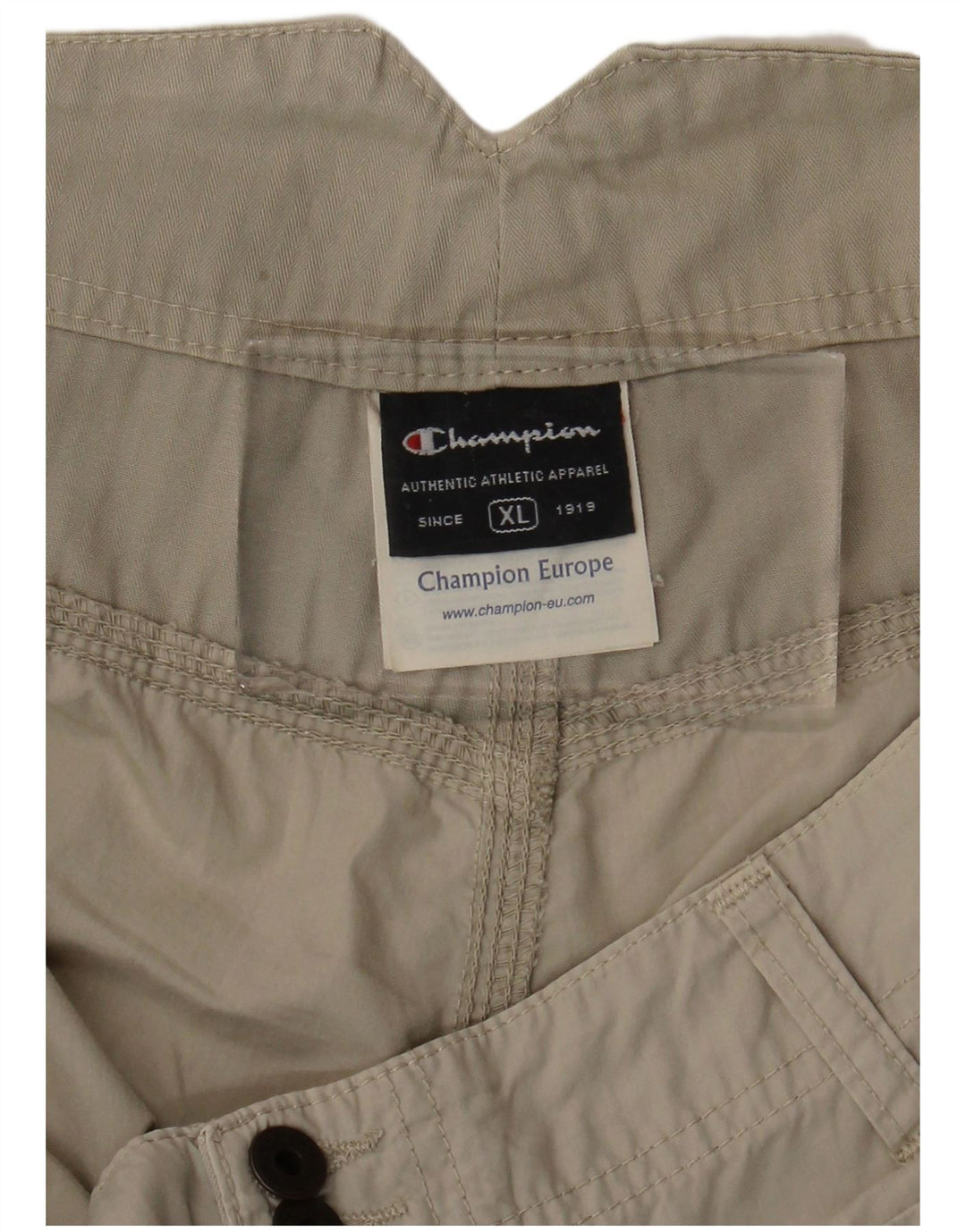 Pantaloni Capri da donna Champion XL W36 L20 Cotone grigio