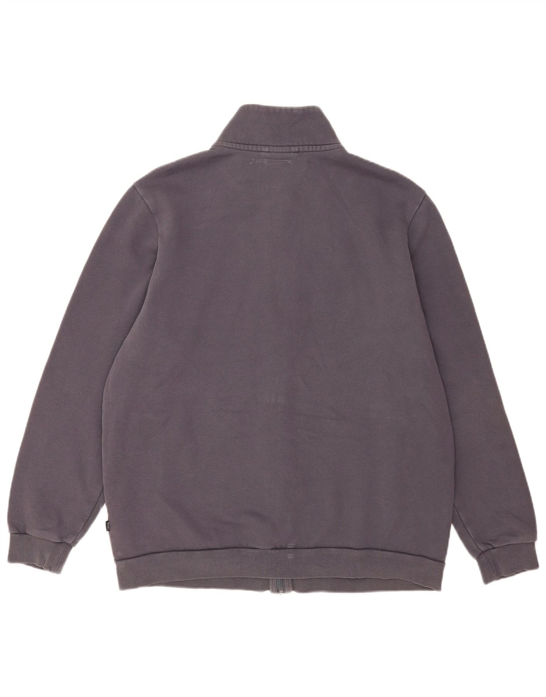 Giacca da tuta da uomo Puma Large in cotone grigio