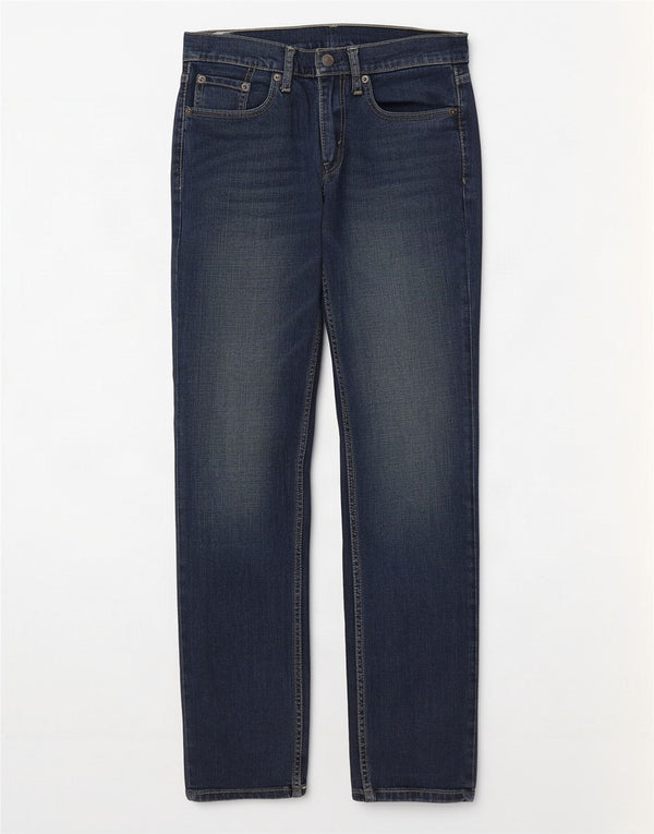 Levi's Uomo 511 Slim Jeans W30 L32 Blu Navy Cotone