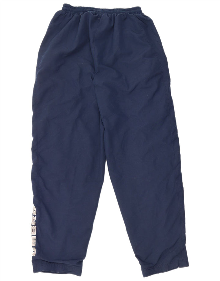 Pantaloni da tuta da uomo Umbro medio in poliestere blu navy