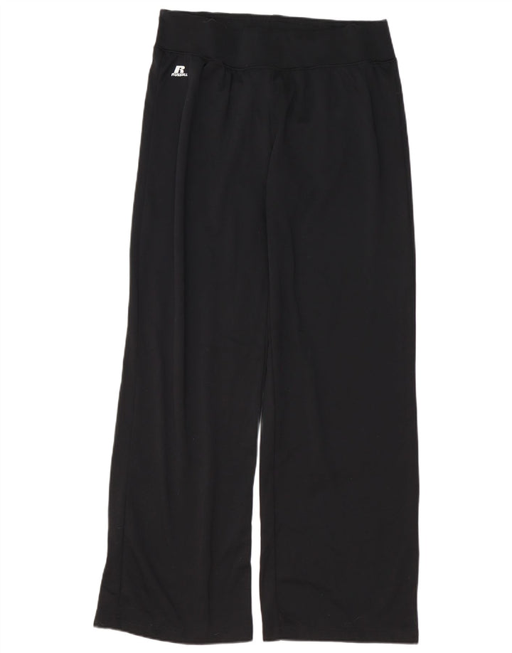 Pantaloni da tuta da uomo Dri-Power RUSSELL ATHLETIC grandi in poliestere nero