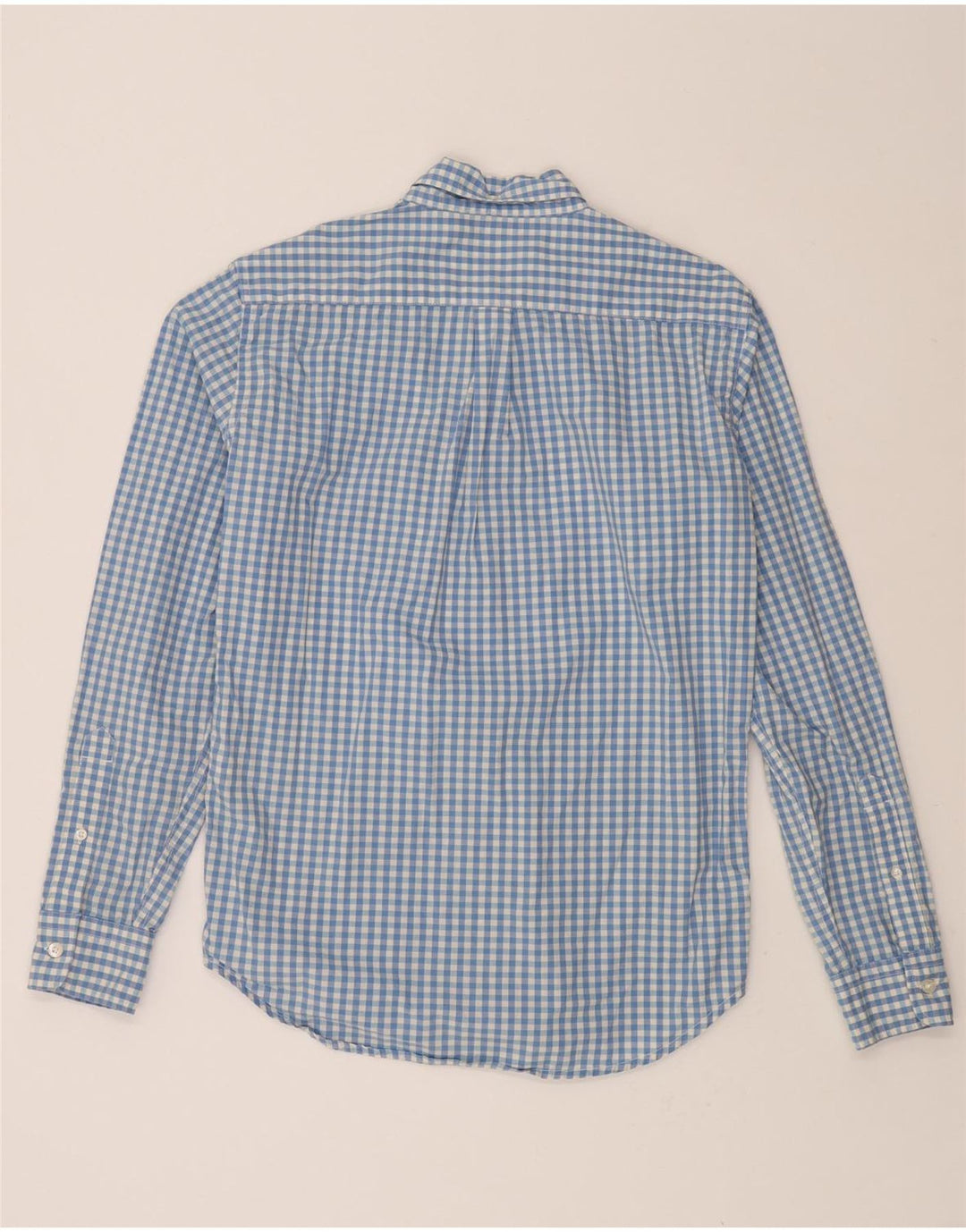 LEVI'S Mens Shirt Small Blue Check Cotton Vintage Levi's and Second-Hand Levi's from Messina Hembry 