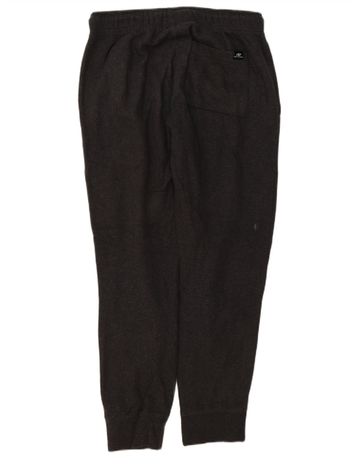 DKNY Mens Tracksuit Trousers Joggers Medium  Grey Cotton