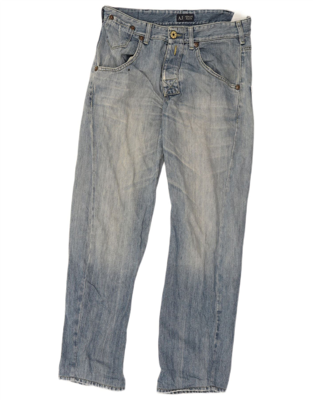 Jeans dritti da uomo Armani W32 L31 Blu