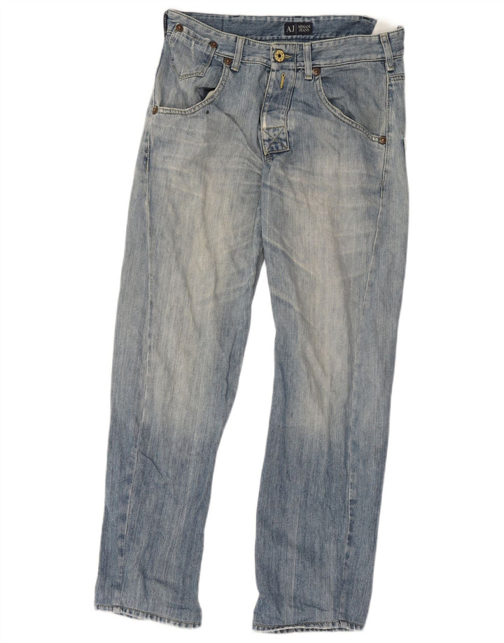 Jeans dritti da uomo Armani W32 L31 Blu