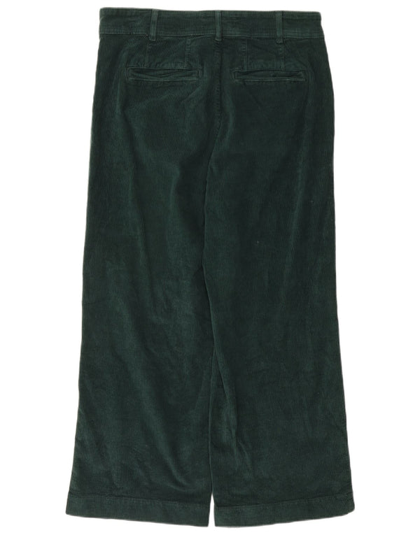 Pantaloni corti da donna a gamba larga Fat Face UK 14 Large W34 L25 Verde