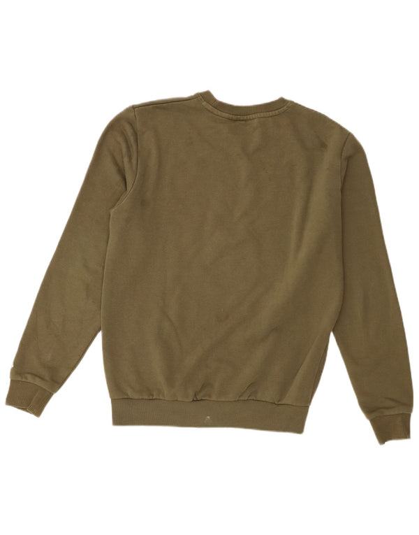 New Era Mens New York Yankees Graphic Sweatshirt Jumper XS Khaki Cotton