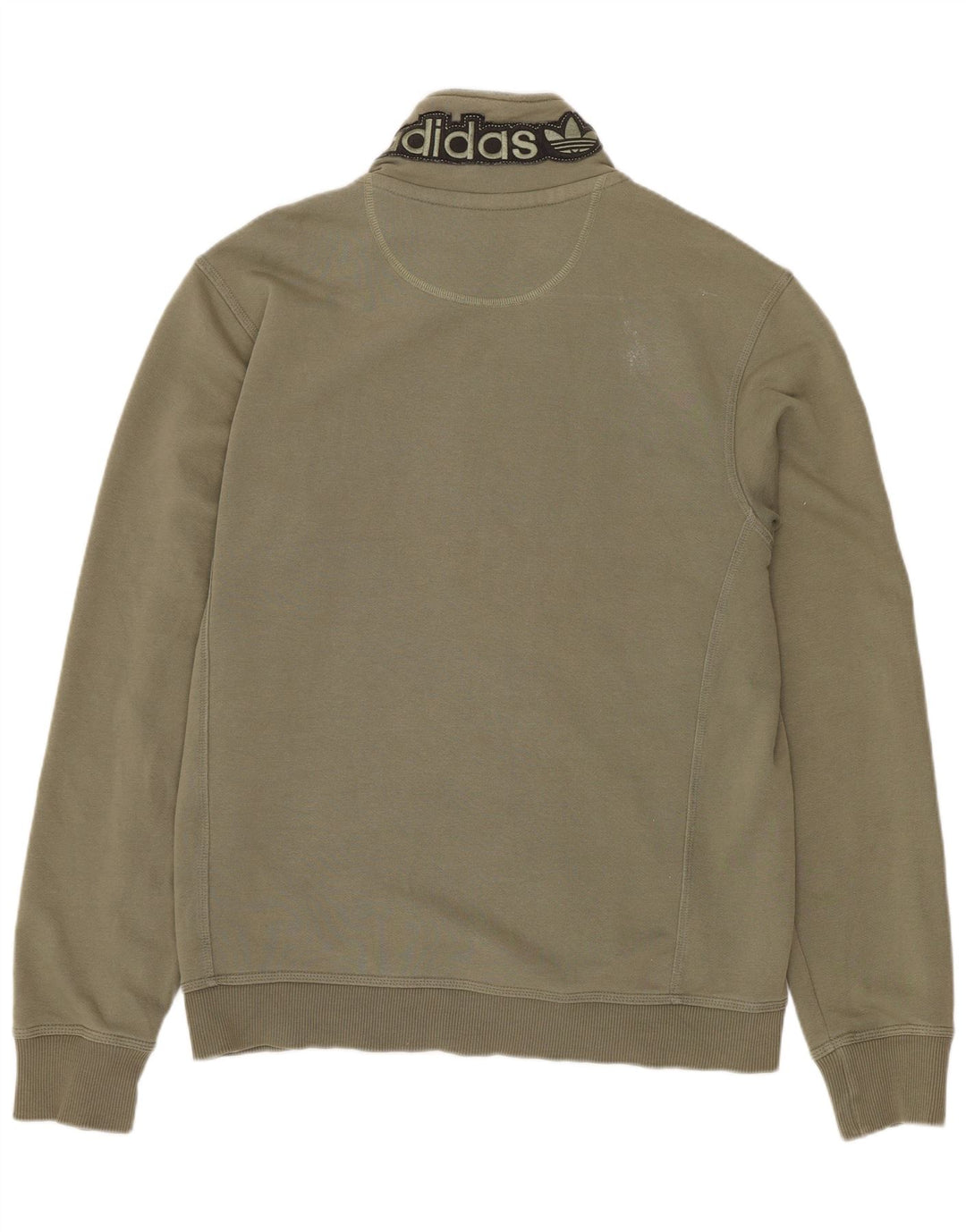 ADIDAS Giacca da tuta grafica da donna UK 16 Large Khaki