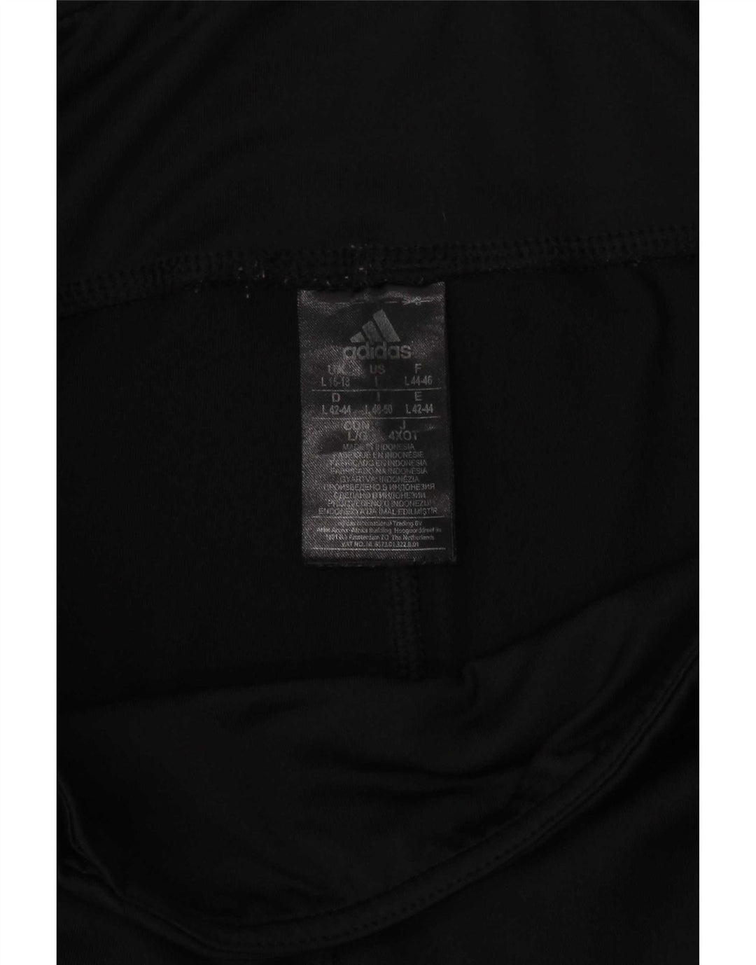 Leggings Adidas Climalite Capri da donna UK 16/18 Large Nero Poliestere
