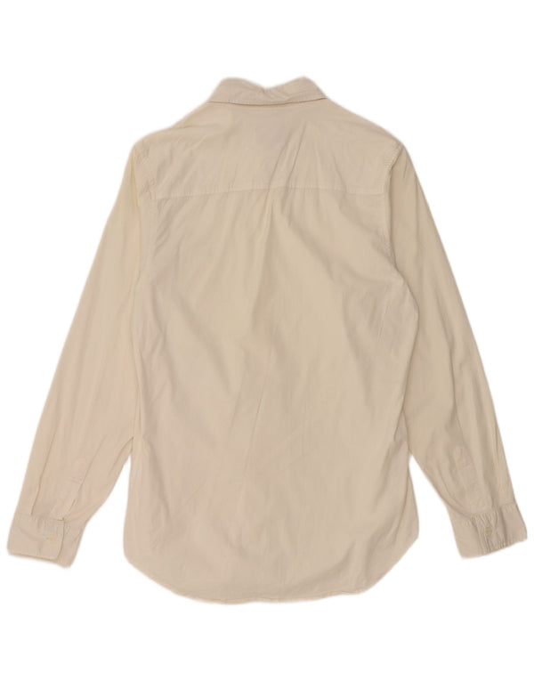 Camicia da uomo Calvin Klein in cotone bianco medio