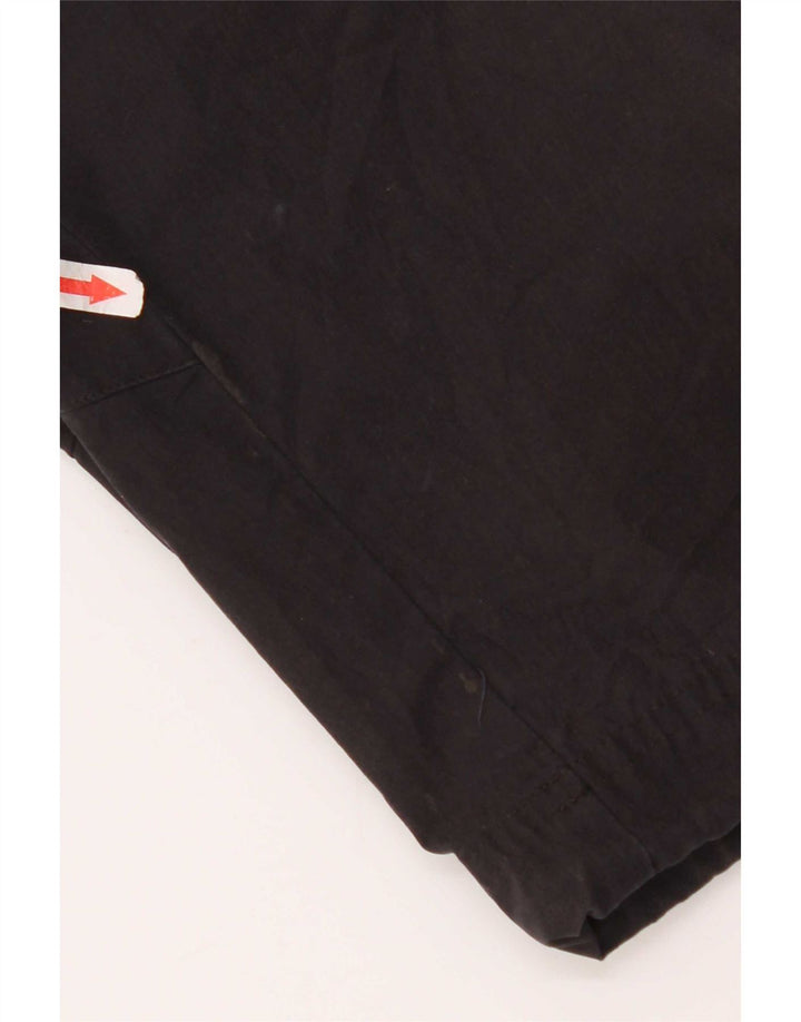Pantaloncini sportivi da uomo Adidas Bermuda grandi neri in poliestere
