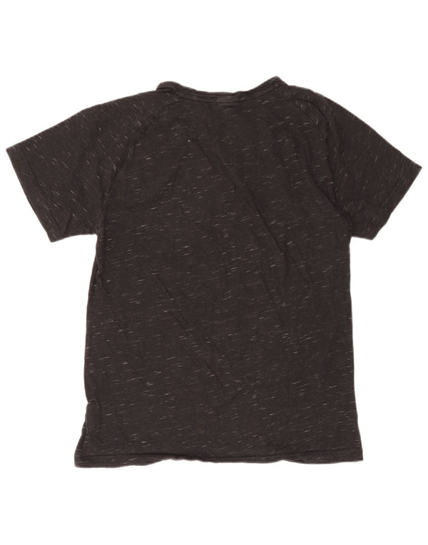 T-shirt da uomo Puma Top Large in cotone chiazzato grigio