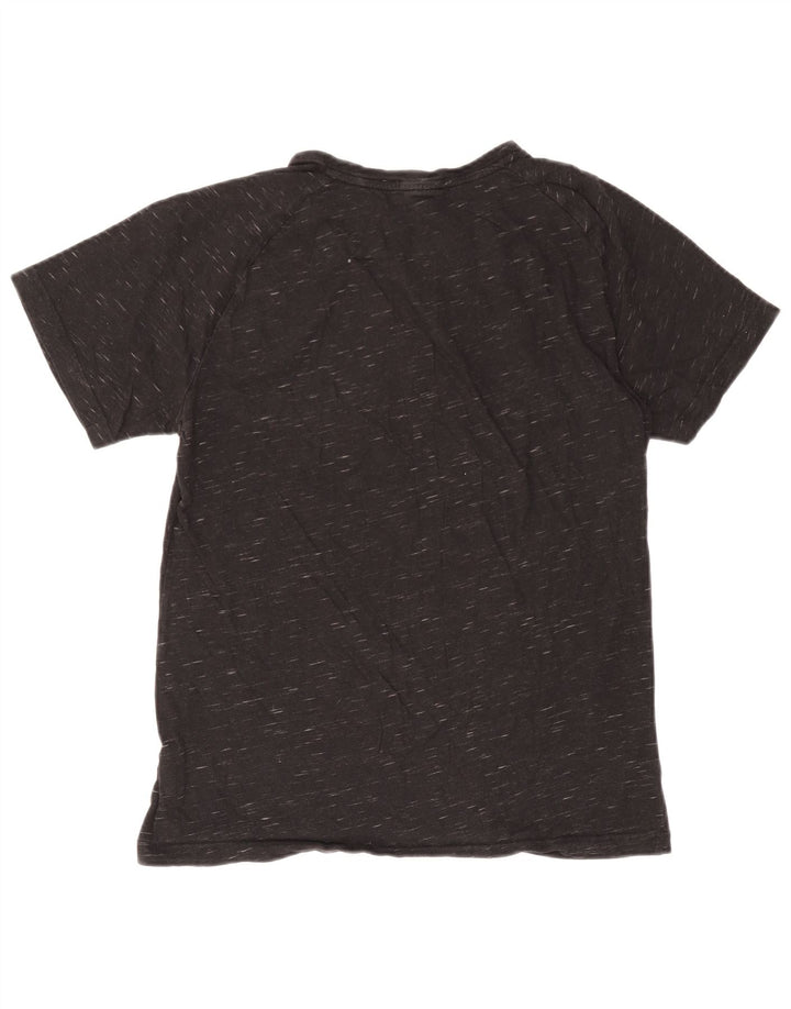 T-shirt da uomo Puma Top Large in cotone chiazzato grigio