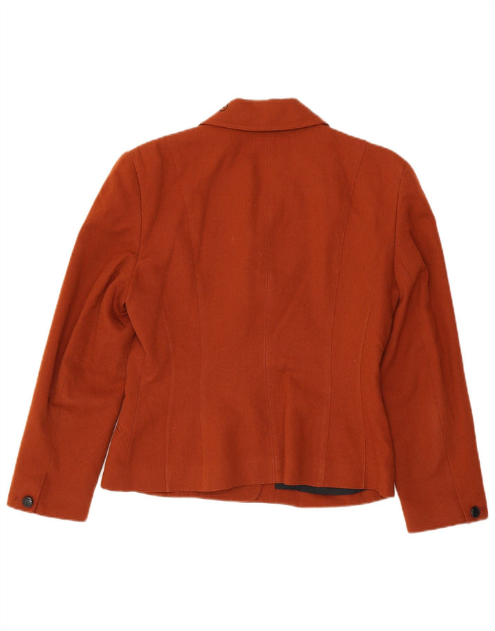 Set gonna oversize da 2 pezzi da donna Windsmoor UK 8 piccolo W26 lana vergine marrone