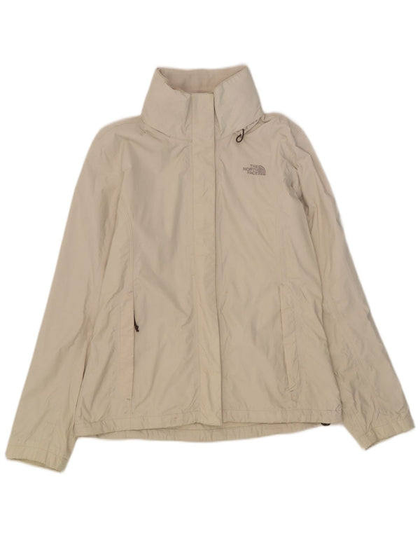 Giacca antipioggia con cappuccio da donna The North Face UK 14 nylon bianco medio