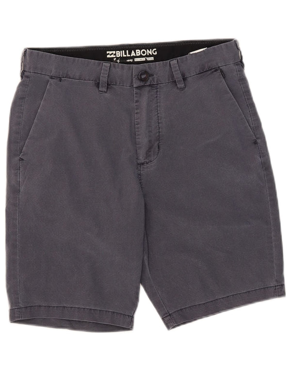 Pantaloncini chino da uomo Billabong W30 cotone blu navy medio