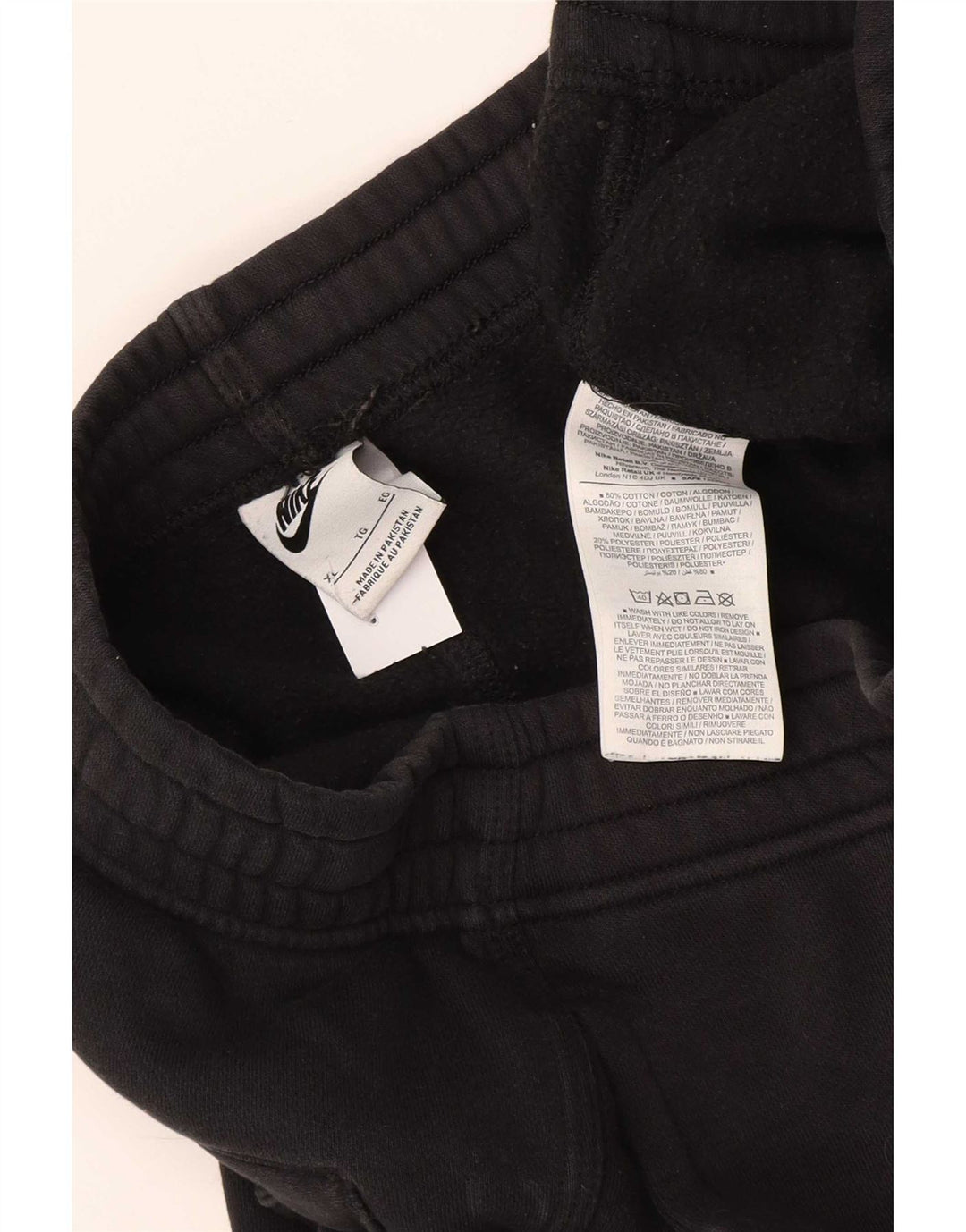 Pantaloni da tuta Nike da uomo Joggers XL in cotone nero
