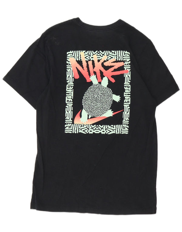 T-shirt grafica da uomo Nike Top nera media