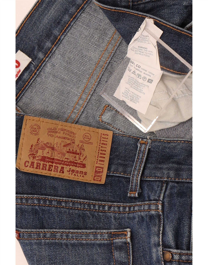 Jeans dritti da uomo Carrera 700 vestibilità regolare W34 L33 cotone blu