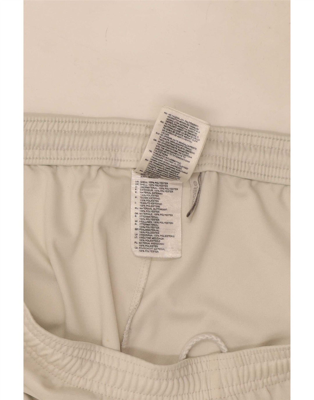 Pantaloncini sportivi Adidas Climalite da uomo XL poliestere bianco