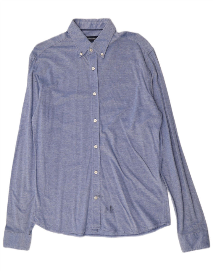 Camicia Uomo Jack & Jones Piccola Blu Cotone