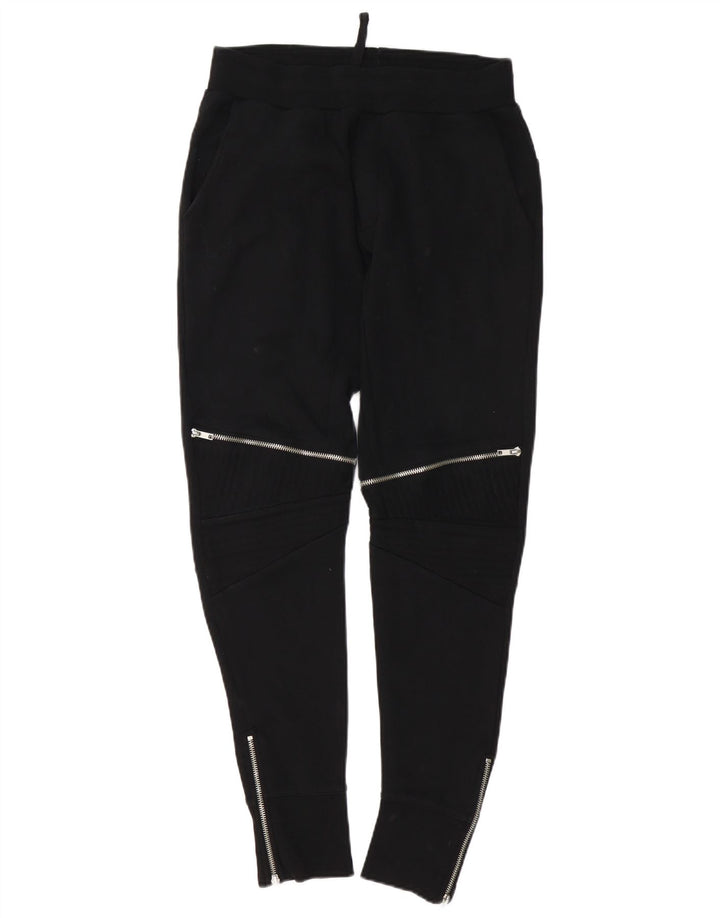 Pantaloni da tuta da uomo Zara in cotone nero medio