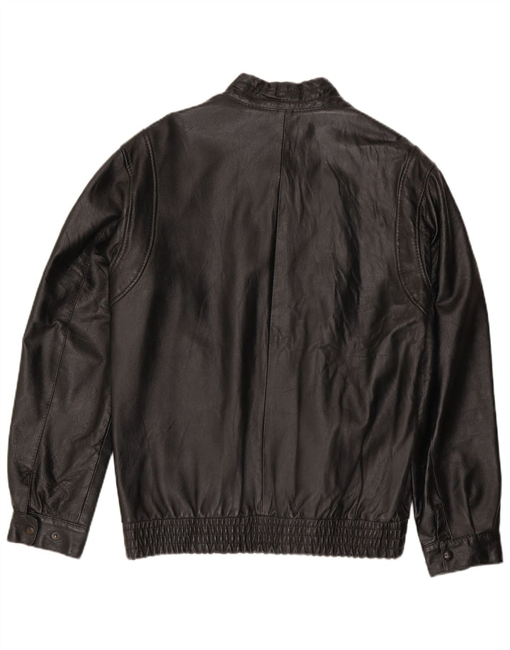 Giubbotto bomber vintage da uomo UK 38 medio nero