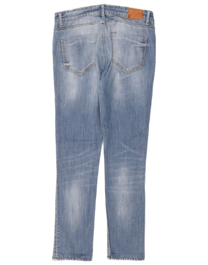 Jeans slim da donna Zara EU 40 medio W30 L29 cotone blu