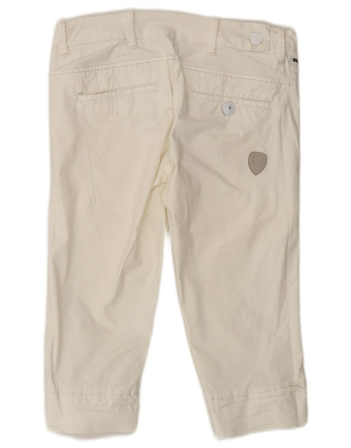 Bermuda da donna G-Star W26 piccolo cotone bianco