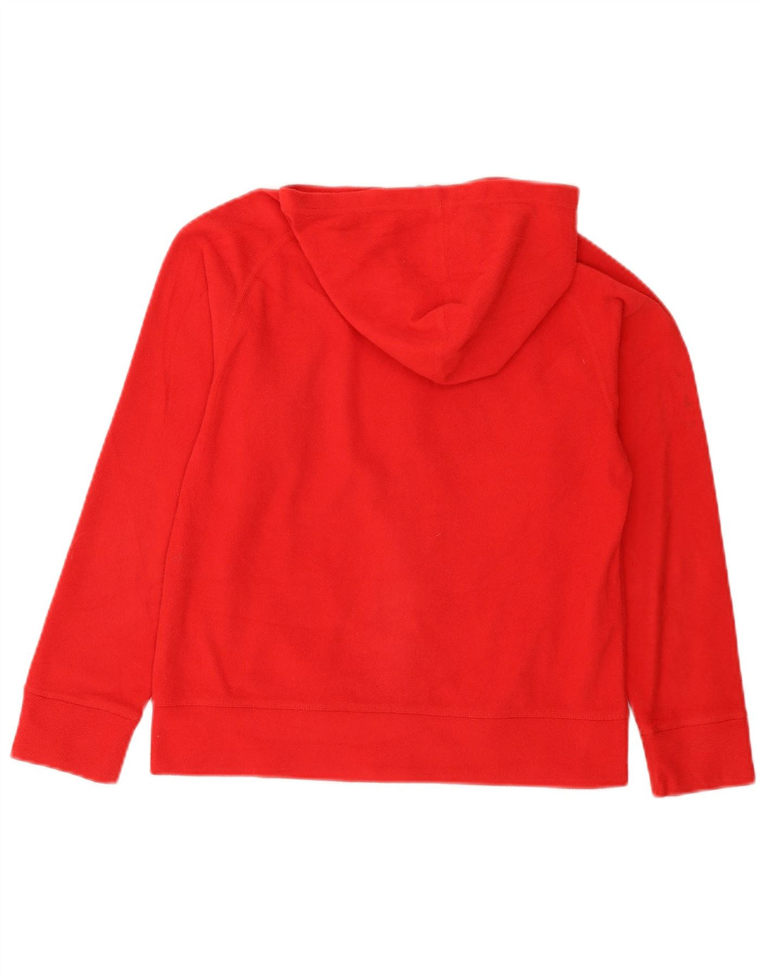 Giacca in pile con cappuccio THE NORTH FACE da bambino 9-10 anni in poliestere rosso medio