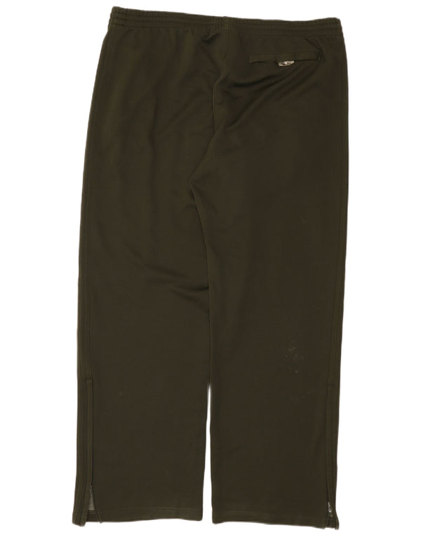 Pantaloni da tuta da uomo Adidas 3XL poliestere kaki