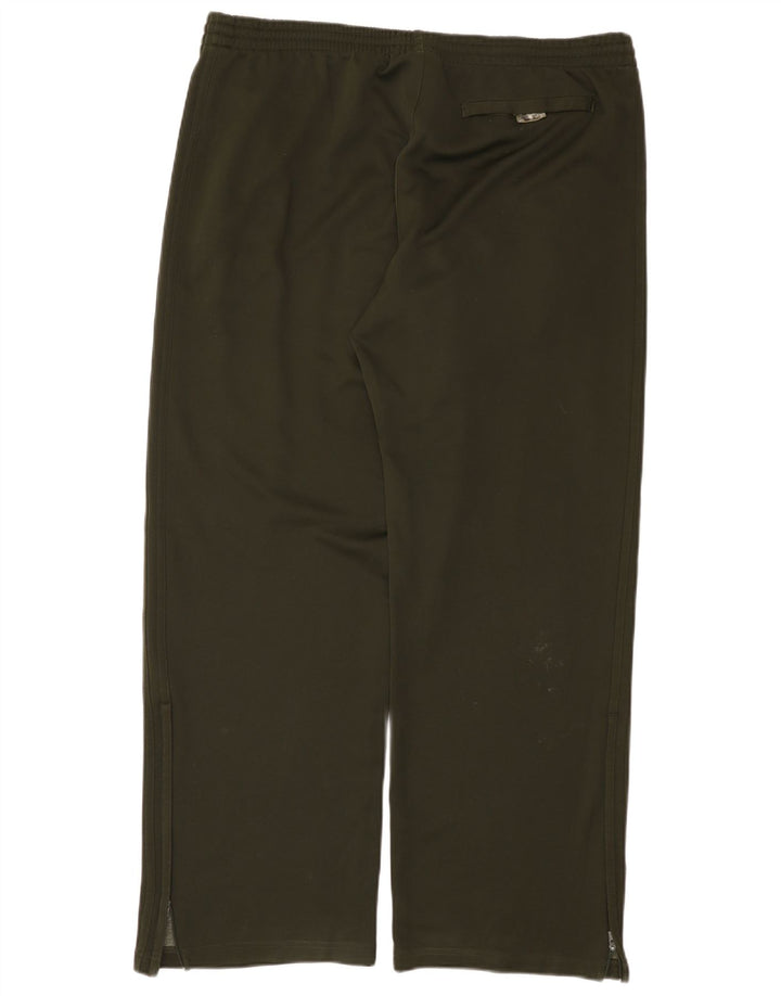 Pantaloni da tuta da uomo Adidas 3XL poliestere kaki