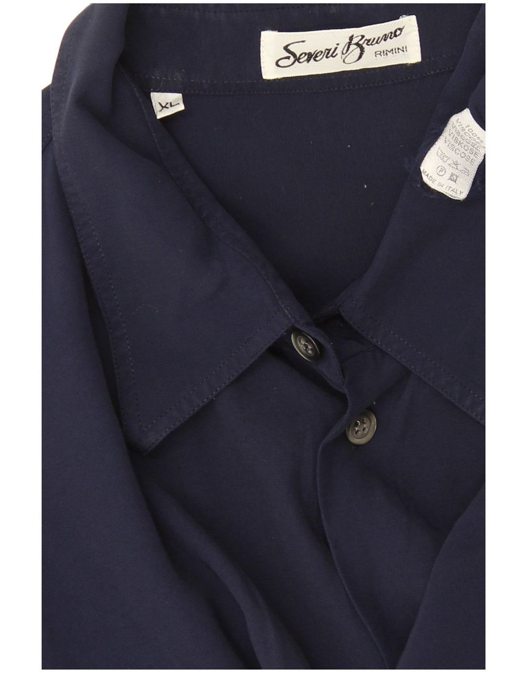 Maglia Uomo Manica Corta Rimini XL Blu Navy Viscosa