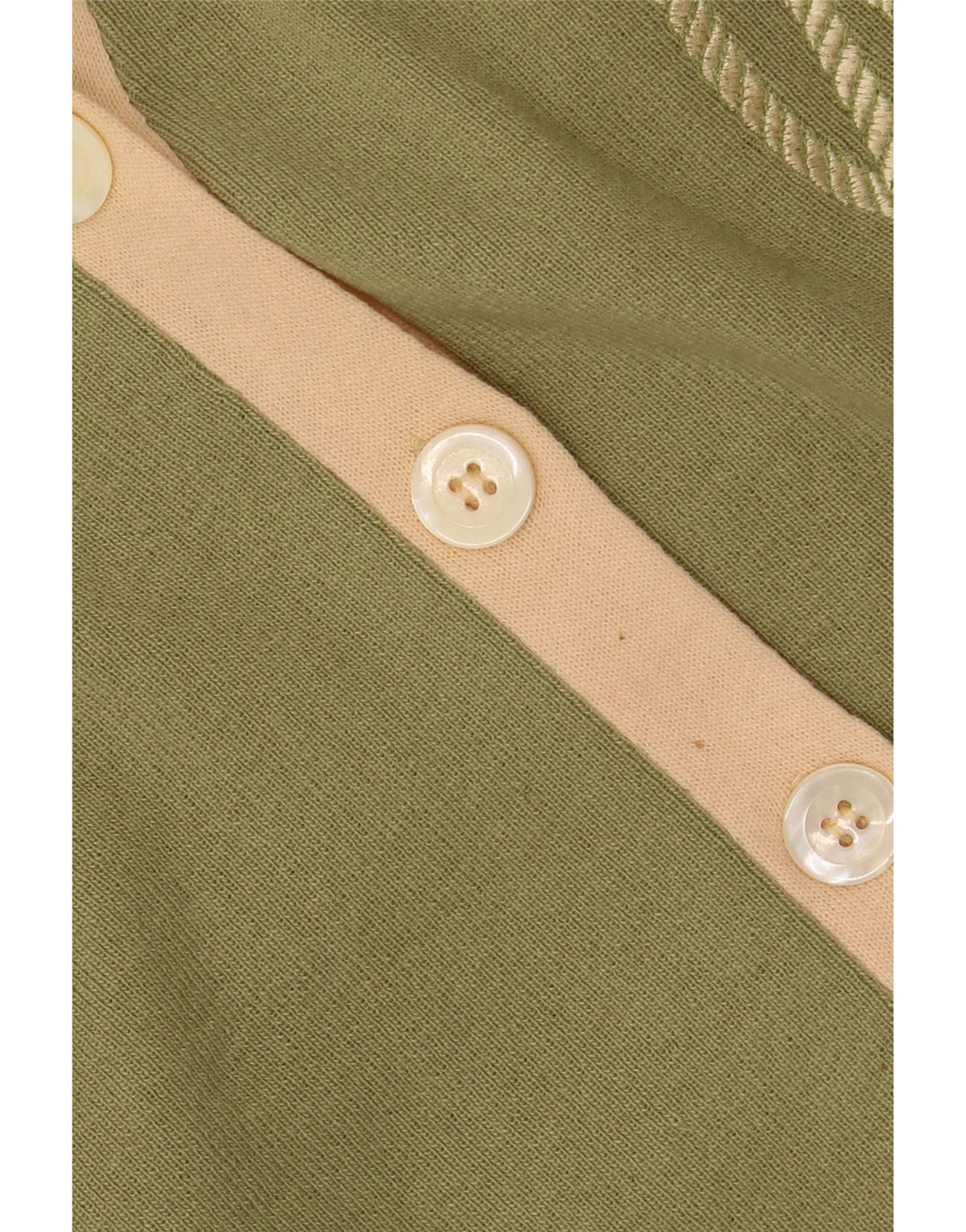 Maglione cardigan da donna LES COPAINS UK 4 XS Lana kaki